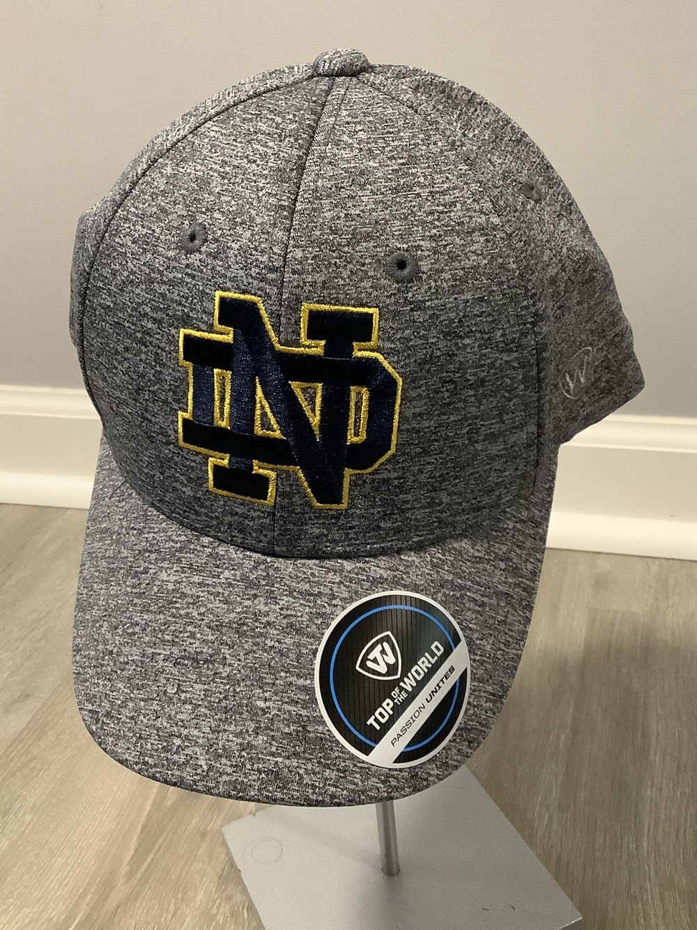 Notre dame top of the world baseball cap